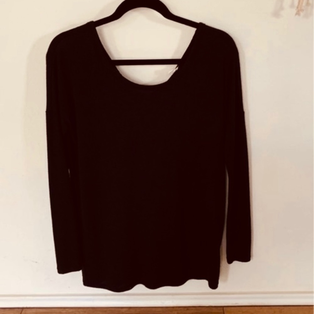 Garage Black Long Sleeve Shirt Size Small